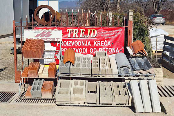 građevinski materijal niš